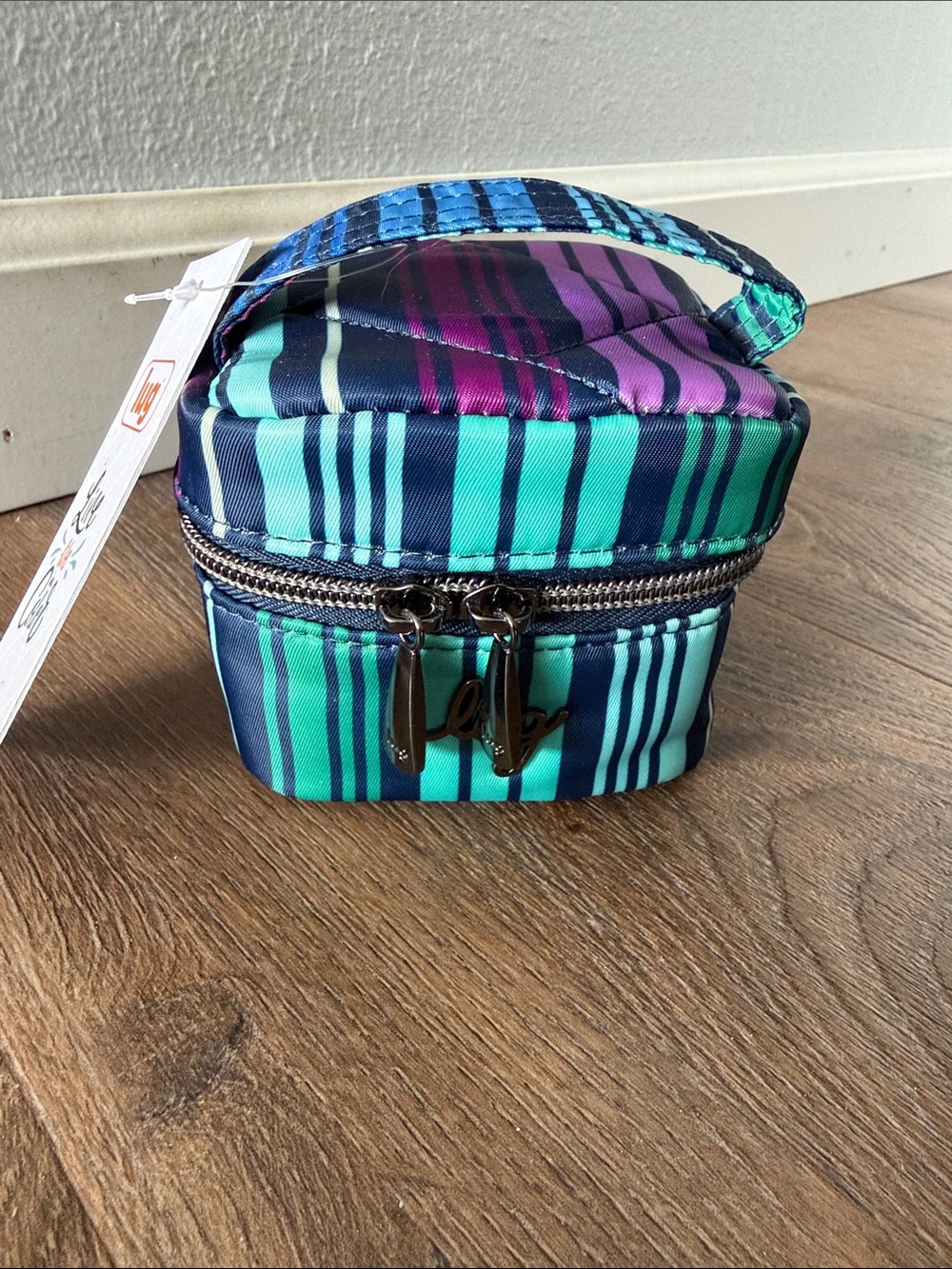 NWT Lug Mini Swizzle Travel Jewelry Case